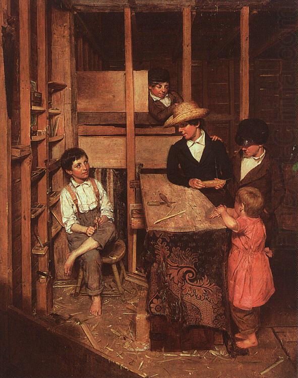 Allen Smith The Young Mechanic china oil painting image